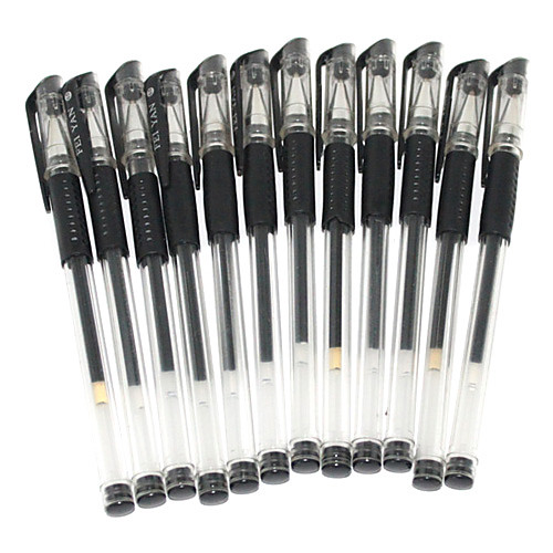 Бизнес-Black Ink гелевая ручка (12pcs)