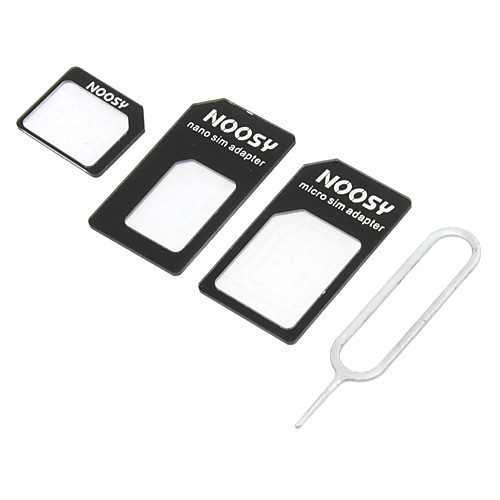 Nano SIM картаto микро /с подставкойard SIM картаадаптер Set для iPhone 5 и других