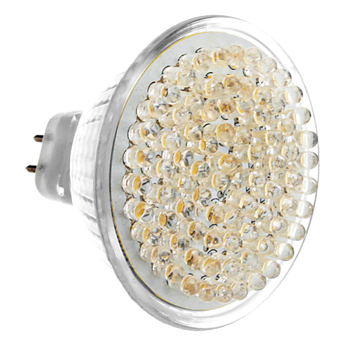 GU5.3 5W 81-LED 400-450LM 3000-3500K теплый белый свет Светодиодные пятно лампы (12)