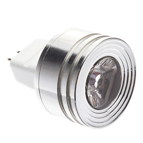 MR16 1W теплый белый свет Светодиодные лампы (DC 12V)