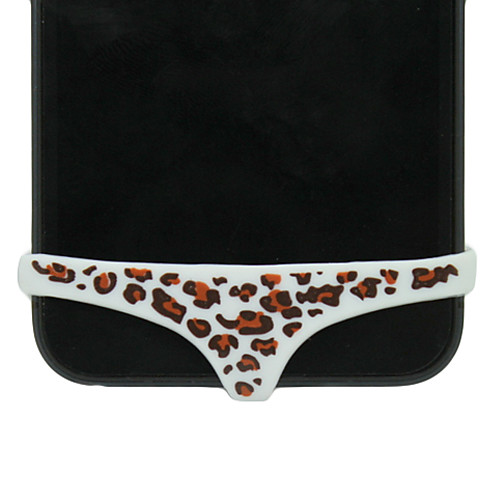 Бикини Leopard крышка для кнопки для iPhone 4/4S/5