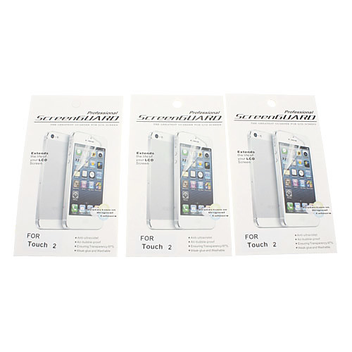 3 Профессиональные Защитные пленки для Ipod Touch 2