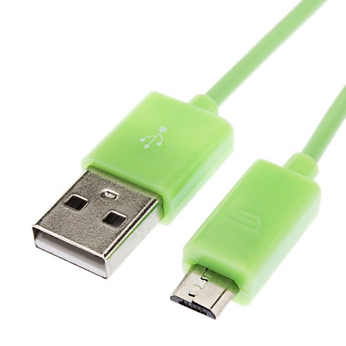 Micro USB к USB между мужчинами кабель для Samsung / Huawei / ZTE / Nokia / HTC Розовый (2M)