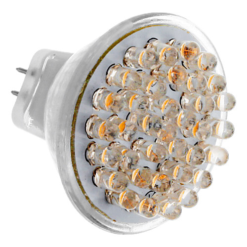 GU4 2.5W 36-LED 200-250LM 3000-3500K теплый белый свет Светодиодные лампы Spot (DC 12V)