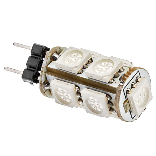 G4 1.5W 9x5050SMD 110-130LM синий белый свет светодиодных кукурузы лампа (12)