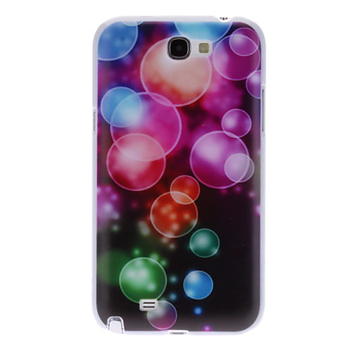 Красочные Bubble Pattern Жесткий чехол для Samsung Galaxy Note N7100 2