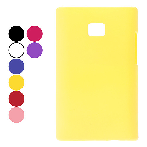 Материал Пластик Защитные Жесткий чехол для LG E400 (Optimus L3) (Дополнительные цвета)