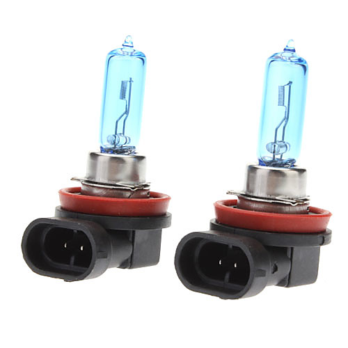 H9 Super White автомобилей лампочки 65W (2-Pack/DC 12V)