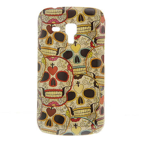 Улыбка черепа Pattern Жесткий чехол для Samsung Galaxy Trend Duos S7562