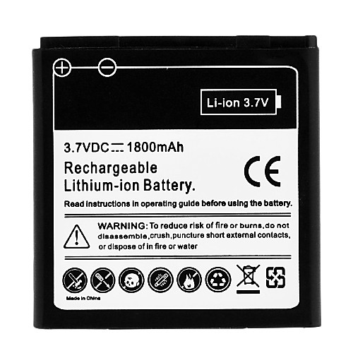 Заменить 1800mAh литий-ионная аккумуляторная батарея для HTC EVO 3D (3.7V)