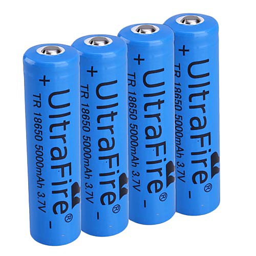 Ultrafire SF-002B Аккумуляторные батарейки (5000mAh), в наборе 4 шт. по 3.7V