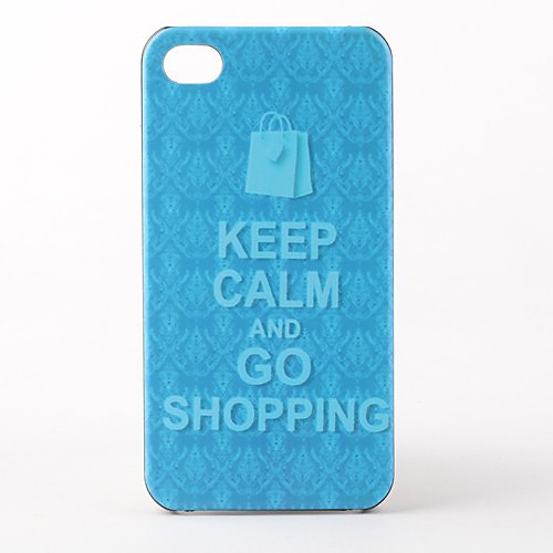 Shopping Bag Жесткий чехол для iPhone 4 и 4S