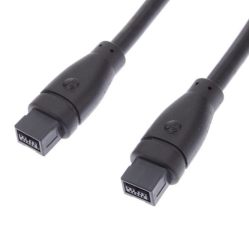 9 PIN / 9PIN BETA FireWire 800 - FireWire 800 F / F кабель черный (1,8 м)