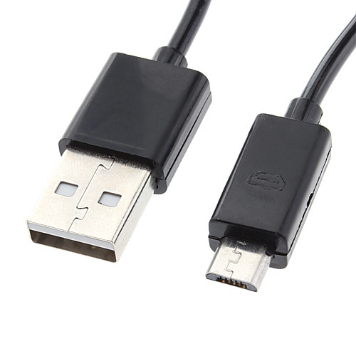 Универсальный Micro USB к USB спиральный кабель (80 см)