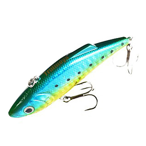 TRULINOYA Мини-Hard Bait вибрации пластиковых 74mm/13g рыбалки приманки