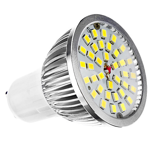 GU10 5W 6000K 360LM 36x2835SMD холодным белым светом Светодиодные пятно лампы (110-240V)