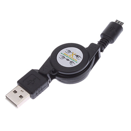 Выдвижной USB 2.0 Micro USB 2.0 Data / зарядный кабель (0,6 м)