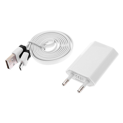 Мужчина USB к Micro USB Мужской данных зарядный кабель  ЕС Подключите адаптер для мобильного телефона Samsung