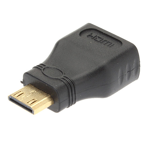 Mini HDMI V1.3 мужчина к HDMI V1.3 Женский адаптер Черный