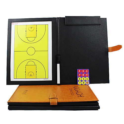 Магнитная складная совета Коучинг Баскетбол (2Pens  доска Eraser  магниты)