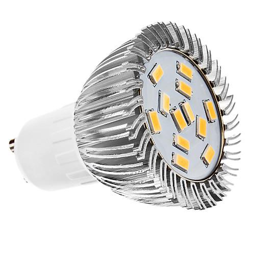 GU10 4W 12x5630smd 320-360LM 3000-3500K теплый белый свет водить пятна лампы (AC 110-130/ac 220-240)