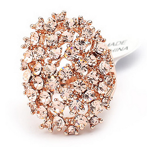 Золотое покрытие Full Ring Rhinestone