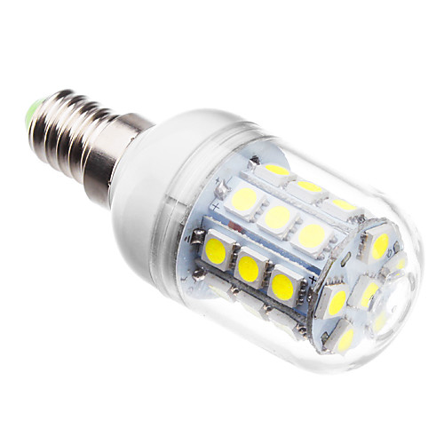 5W E14 6000K 410LM 30x5050SMD холодным белым светом мозоли СИД лампы (220)