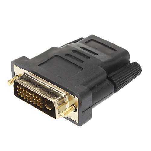 DVI 24 1 мужчина к HDMI V1.3 Женский адаптер для Smart LED HDTV / Chromecast / Blu-Ray DVD