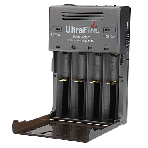 UltraFire WF-128S Великобритании Подключите зарядное устройство для 18650/17670/16340/AA/AAA/18350