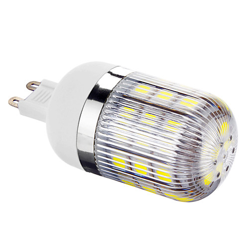 G9 5W 6000K 360LM 27x5050SMD холодным белым светом мозоли СИД лампы (220)