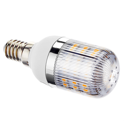 3W E14 2700K 220LM 48x3528SMD теплый белый свет мозоли СИД лампы (220)