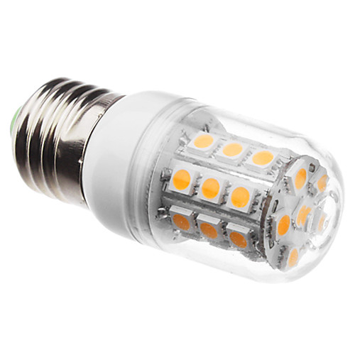 LED лампа типа Corn (220V), теплый белый свет, E27 5W 30x5050SMD 410LM 3000K