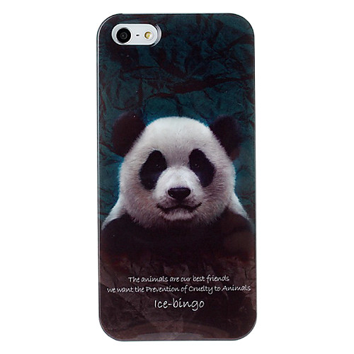 животных серии Panda шаблон пластиковый корпус для iphone 5/5s