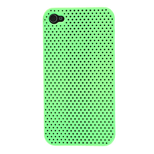 Solid Color Pattern Mesh ПК Жесткий чехол для iPhone 4/4S (разных цветов)