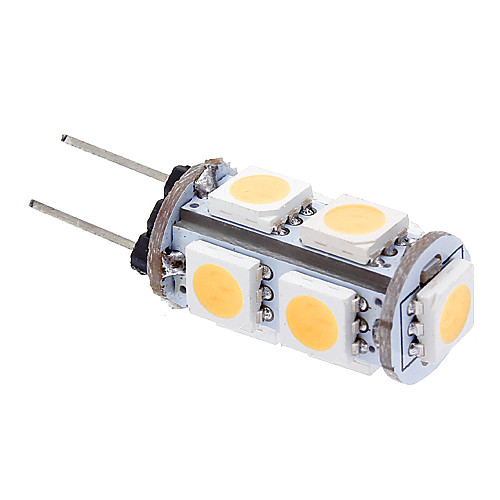 G4 2W 9x5050SMD 140-170LM 3000K теплый белый свет Светодиодная лампа (12)