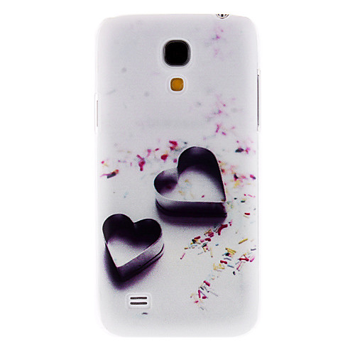 Purple Heart Pattern Жесткий чехол для Samsung Galaxy I9190 мини-S4