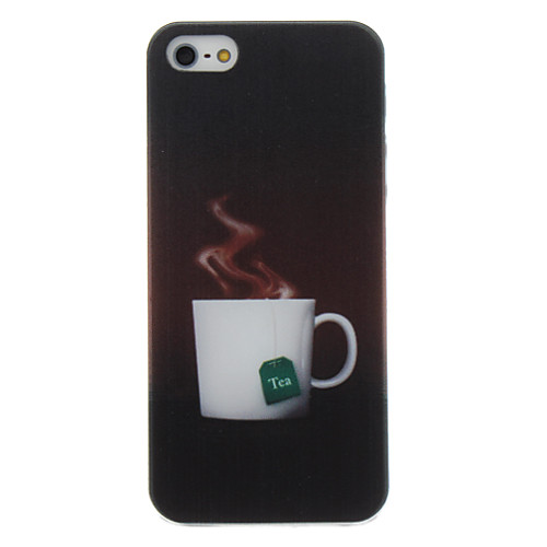 Tea Cup PC Pattern Жесткий чехол для iPhone 5/5S