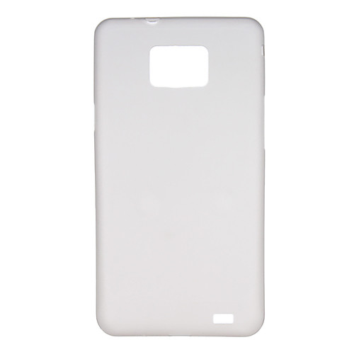 Мягкая силиконовая прозрачная крышка Дело кожи для Samsung Galaxy S2 I9100