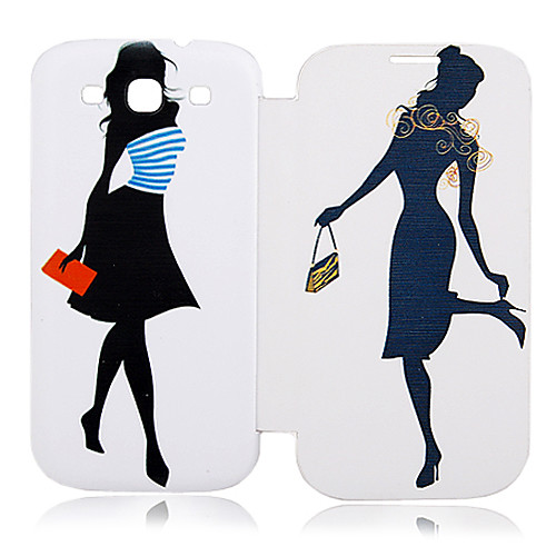 Fashion Girl кожаный чехол для Samsung I9300 Galaxy S3