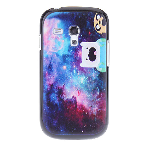 Космический Медведь Pattern Жесткий задняя крышка Крышка для Samsung Galaxy S3 Мини I8190