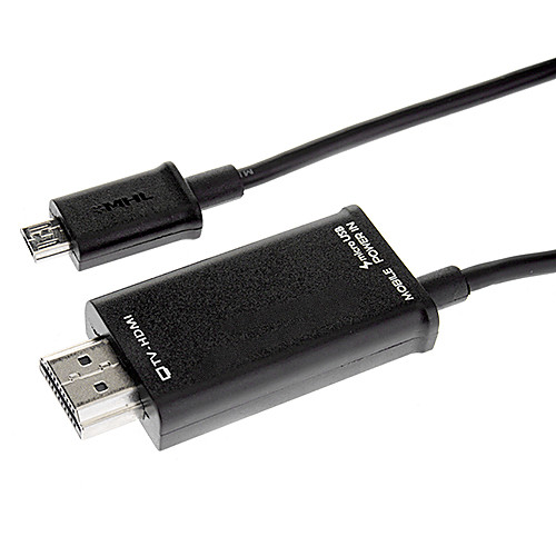 1,8 м Micro USB к кабелю HDMI MHL адаптер для Samsung i9100Â MCB-113646