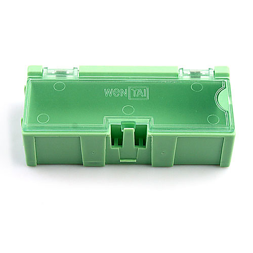 Многофункциональный строительный блок SMD компонентов Коробка для хранения - светло-зеленый (75 х 31x 21 мм)