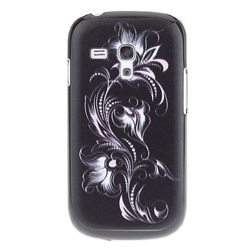 Dark Flower Pattern Жесткий задняя обложка чехол для Samsung Galaxy S3 Мини I8190