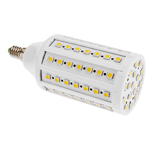 E14 16W 3000K 86x5050SMD теплый белый свет мозоли СИД лампы (220)