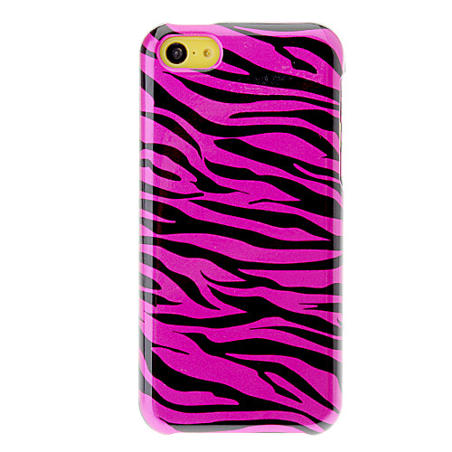 Черный полированный Zebra Pattern PC Съемный чехол назад с рамки бампера для iPhone 5C (разных цветов)