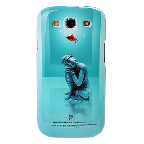 IMD tecknical буддизма серии синий пластик жесткий футляр для Samsung i9300 Galaxy S3