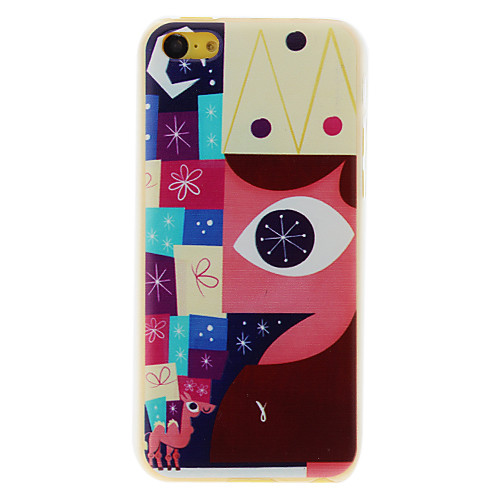 Красочный мультфильм Pattern PC Жесткий чехол для iPhone 5C