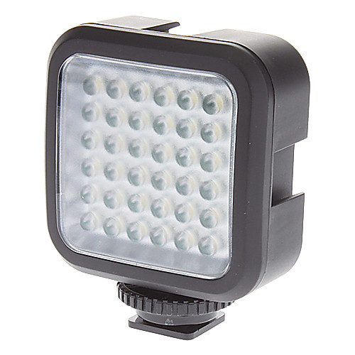 LED подсветка для камеры, 4W, 6500K, 36-LED и литий-ионная батарея, 750 мАч