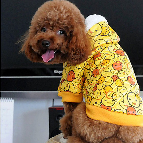 Симпатичный улыбающегося лица Pattern теплое пальто для собак Домашние животные (разные цвета, размеры)