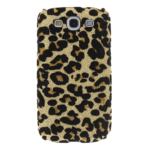 Bling леопардовый Pattern Жесткий задняя обложка чехол для Samsung I9300 Galaxy S3